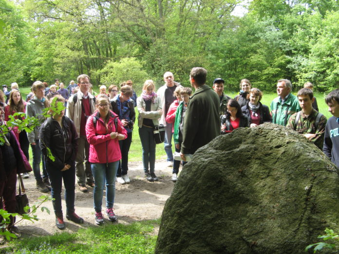 Na wycieczce w Uroczysku Warta (fot. Piotr Basiński)