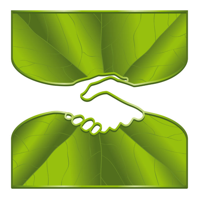 Ecology handshake